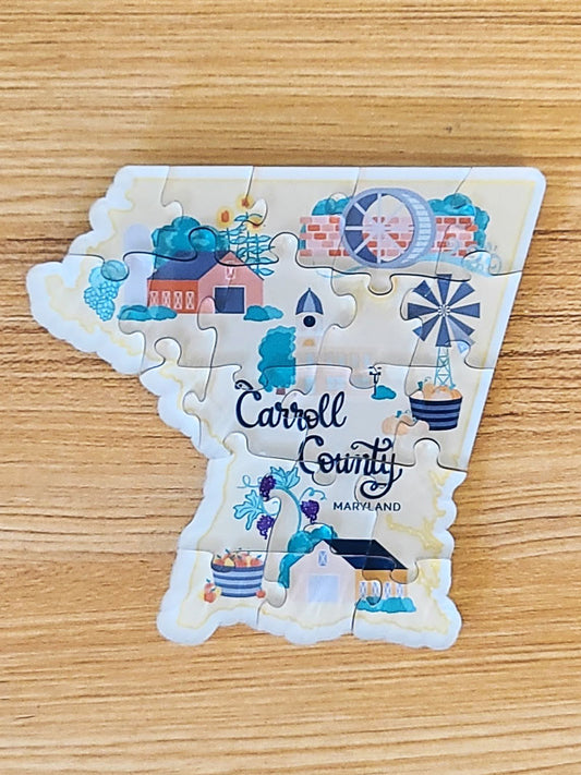 Carroll County Map